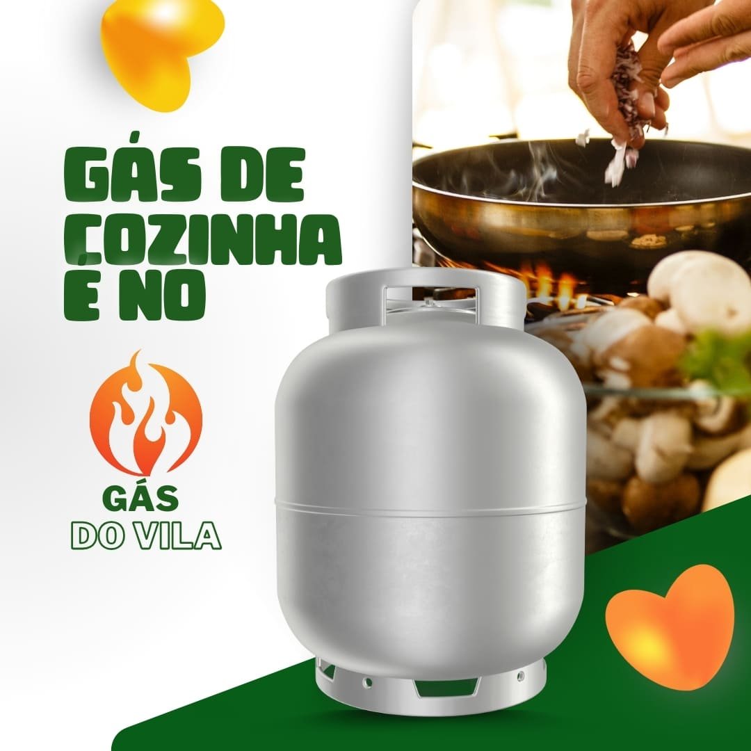 Gás de cozinha no Vila Nova