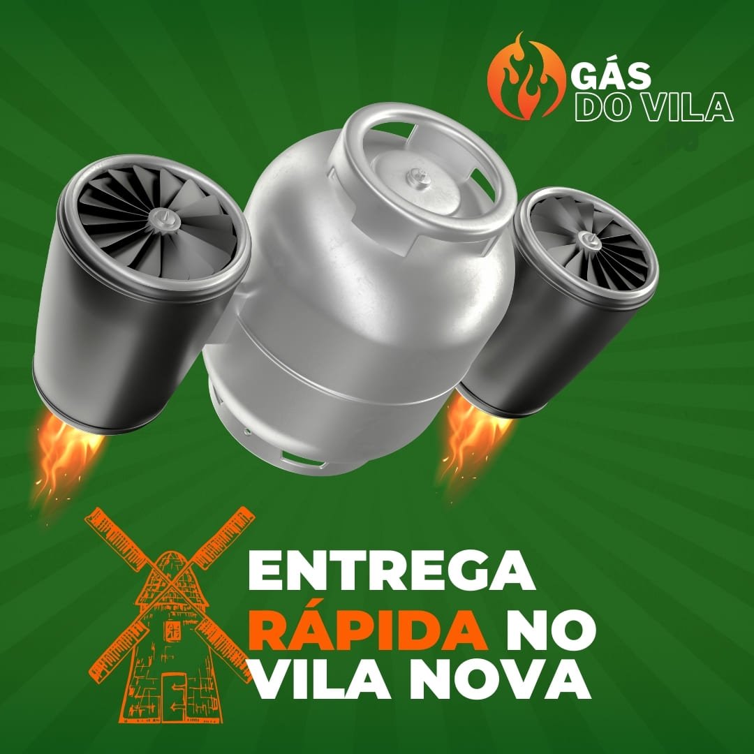 Gás de cozinha no Vila Nova